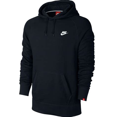 nike hoodie zwart met wi|Zwarte hoodies en sweatshirts .